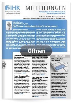 AIHK Mitteilungen